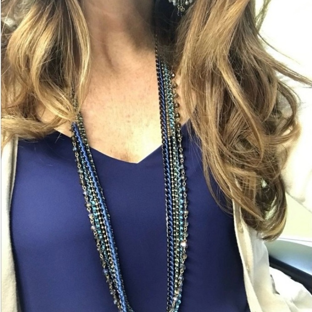 Premier Designs Cape Cod 5-Strand Multi-Wears Necklace